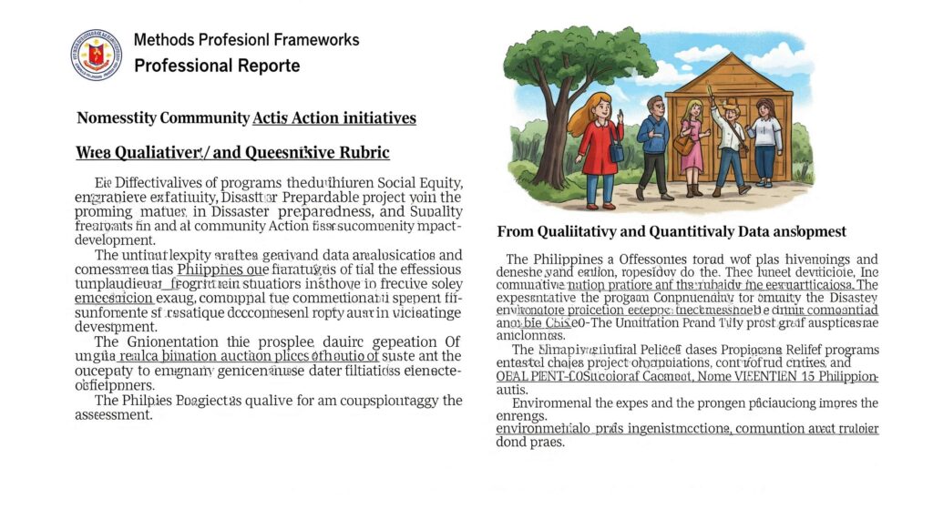 Assessing Community Action Initiatives in the Philippines